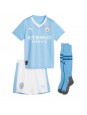 Manchester City Jack Grealish #10 Domácí dres pro děti 2023-24 Krátký Rukáv (+ trenýrky)